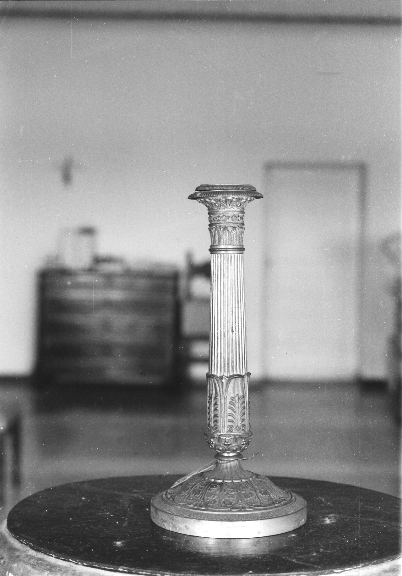 candeliere, serie - manifattura francese (?) (primo quarto XIX)