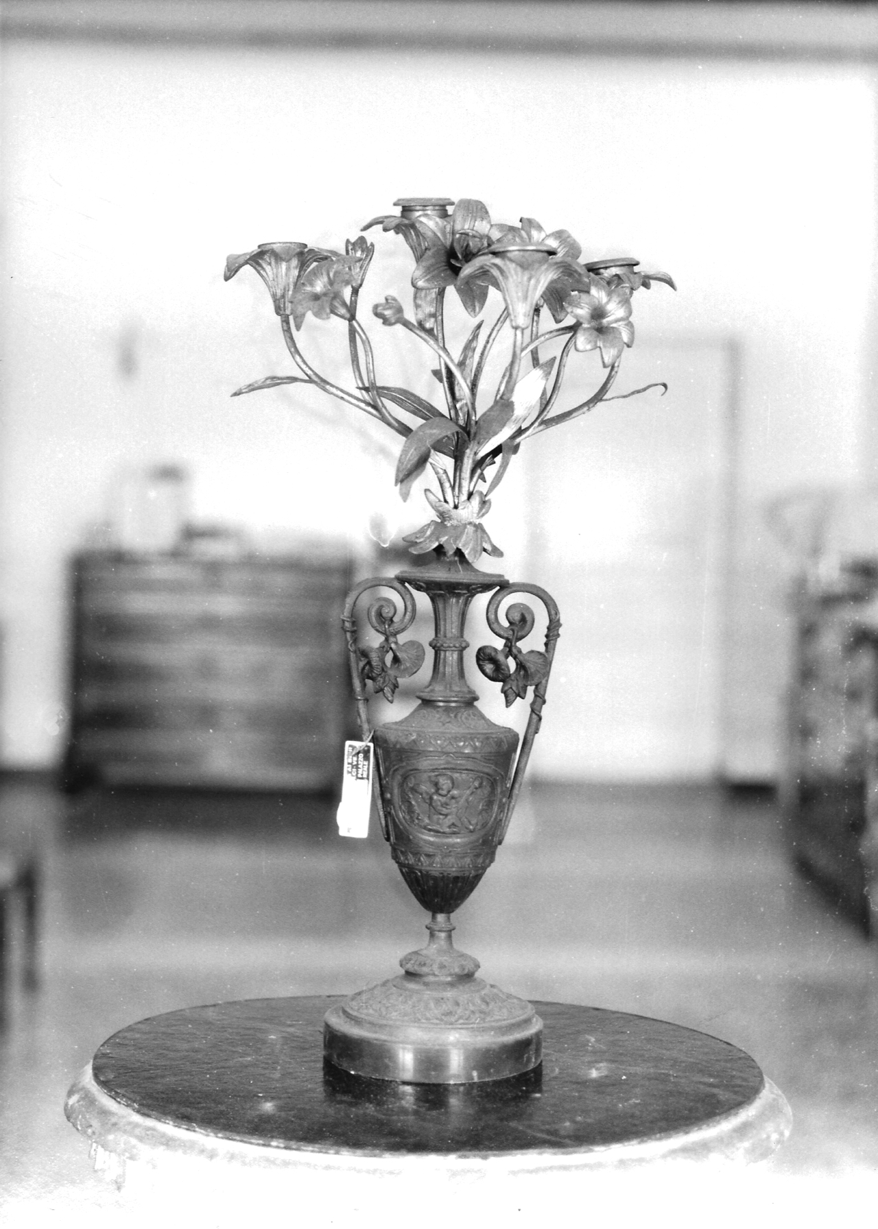 candelabro, serie - manifattura Italia settentrionale (?) (metà XIX)