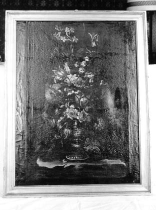 natura morta con vaso di fiori (dipinto, opera isolata) - ambito italiano (seconda metà XVII)