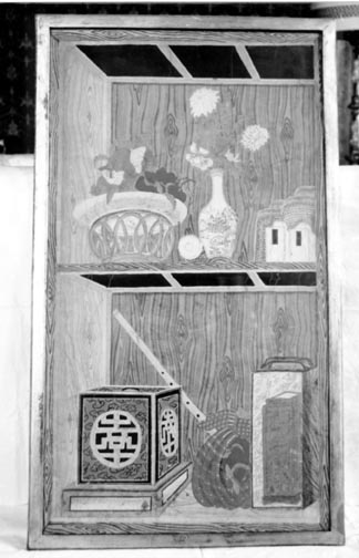 pannello, complesso decorativo - ambito Cantonese (seconda metà XVIII)