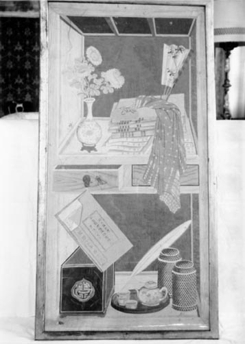 pannello, complesso decorativo - ambito Cantonese (seconda metà XVIII)