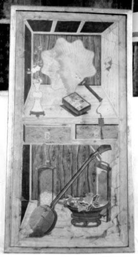 pannello, complesso decorativo - ambito Cantonese (seconda metà XVIII)