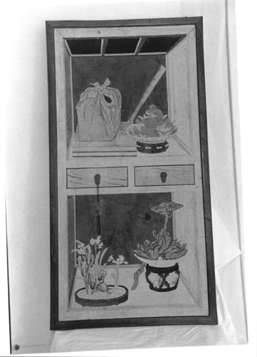 pannello, complesso decorativo - ambito cantonese (seconda metà sec. XVIII)