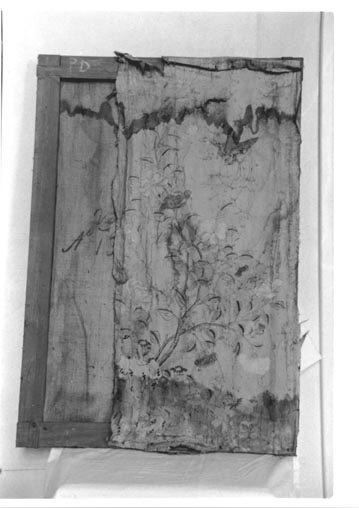 alberello con fiori e uccelli (pannello, complesso decorativo) - ambito cantonese (seconda metà sec. XVIII)