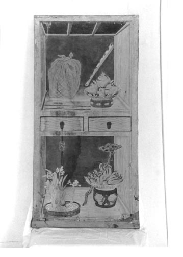 pannello, complesso decorativo - ambito cantonese (seconda metà sec. XVIII)