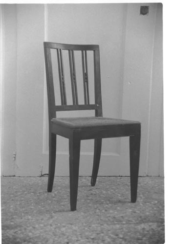 sedia, serie - manifattura francese (?) (prima metà sec. XIX)