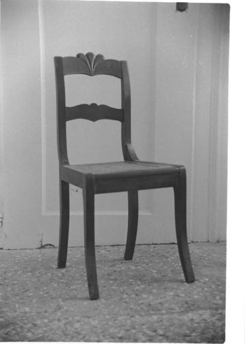 sedia, serie - manifattura lombardo-veneta (prima metà sec. XIX)