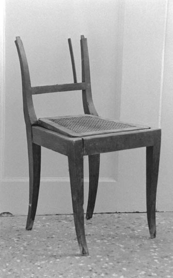 sedia, serie - manifattura lombardo-veneta (primo quarto sec. XIX)