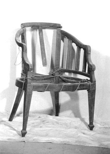 poltroncina - a pozzetto, opera isolata - manifattura Italia settentrionale (seconda metà sec. XVIII (?))