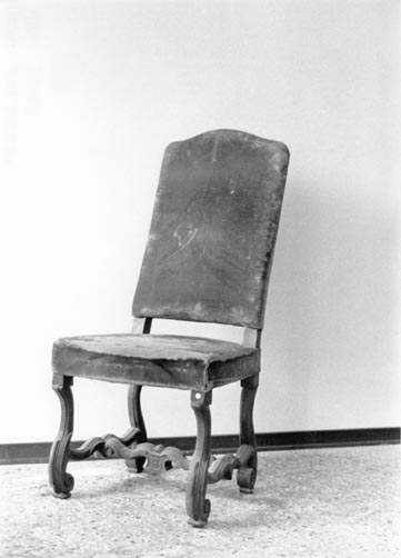 sedia, opera isolata - manifattura Italia settentrionale (metà sec. XIX)