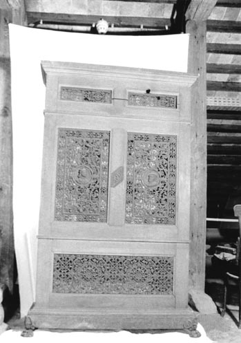 parastufa, opera isolata - manifattura milanese (prima metà sec. XX)