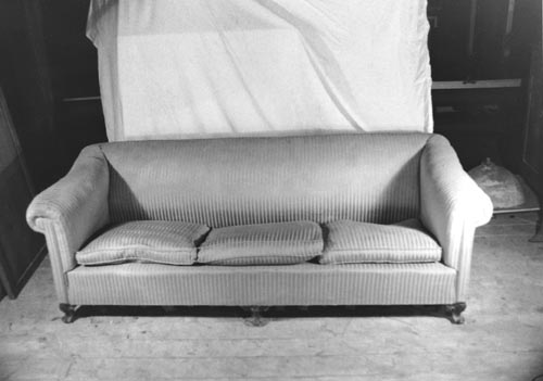 divano, opera isolata - manifattura italiana (prima metà sec. XX)