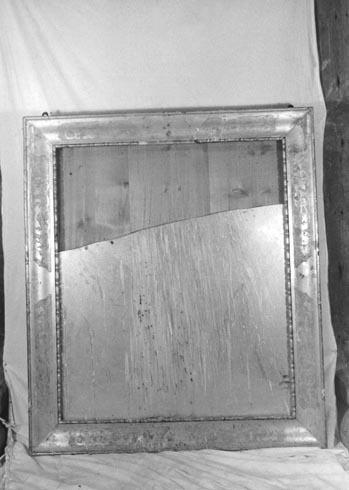 specchiera, opera isolata - manifattura italiana (seconda metà sec. XIX)