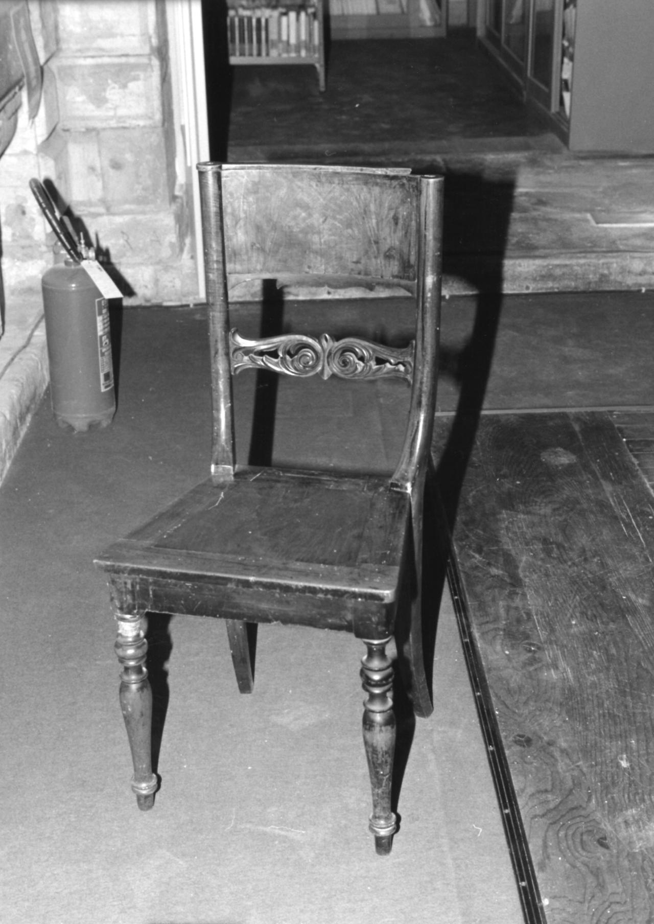 sedia, opera isolata - manifattura lombardo-veneta (prima metà XIX)