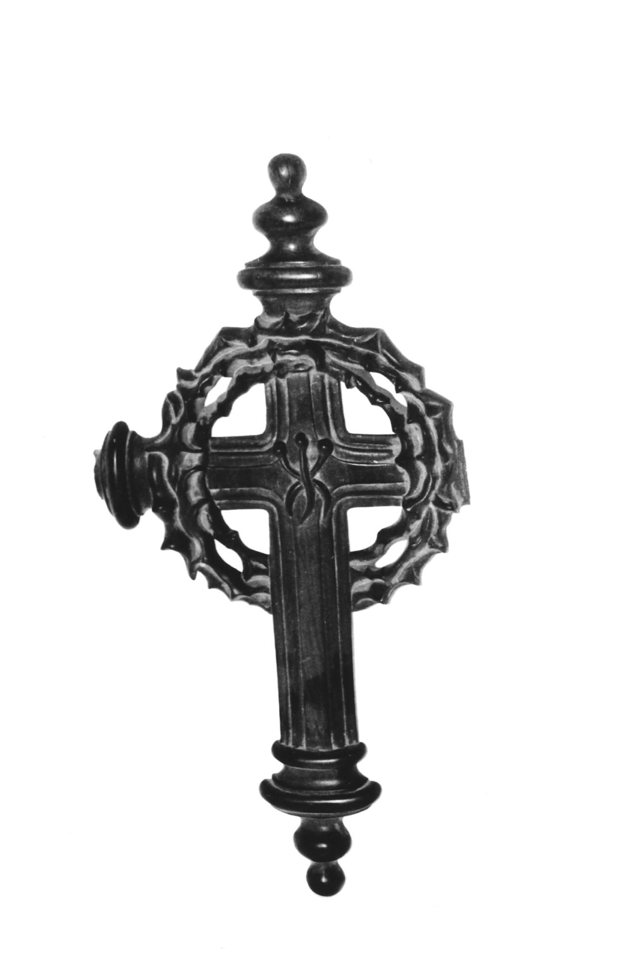 croce da parete, opera isolata - manifattura italiana (seconda metà XIX (?))