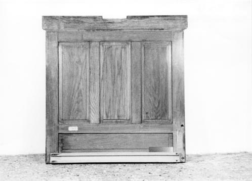 scrivania, frammento - ambito Italia settentrionale (prima metà sec. XX)