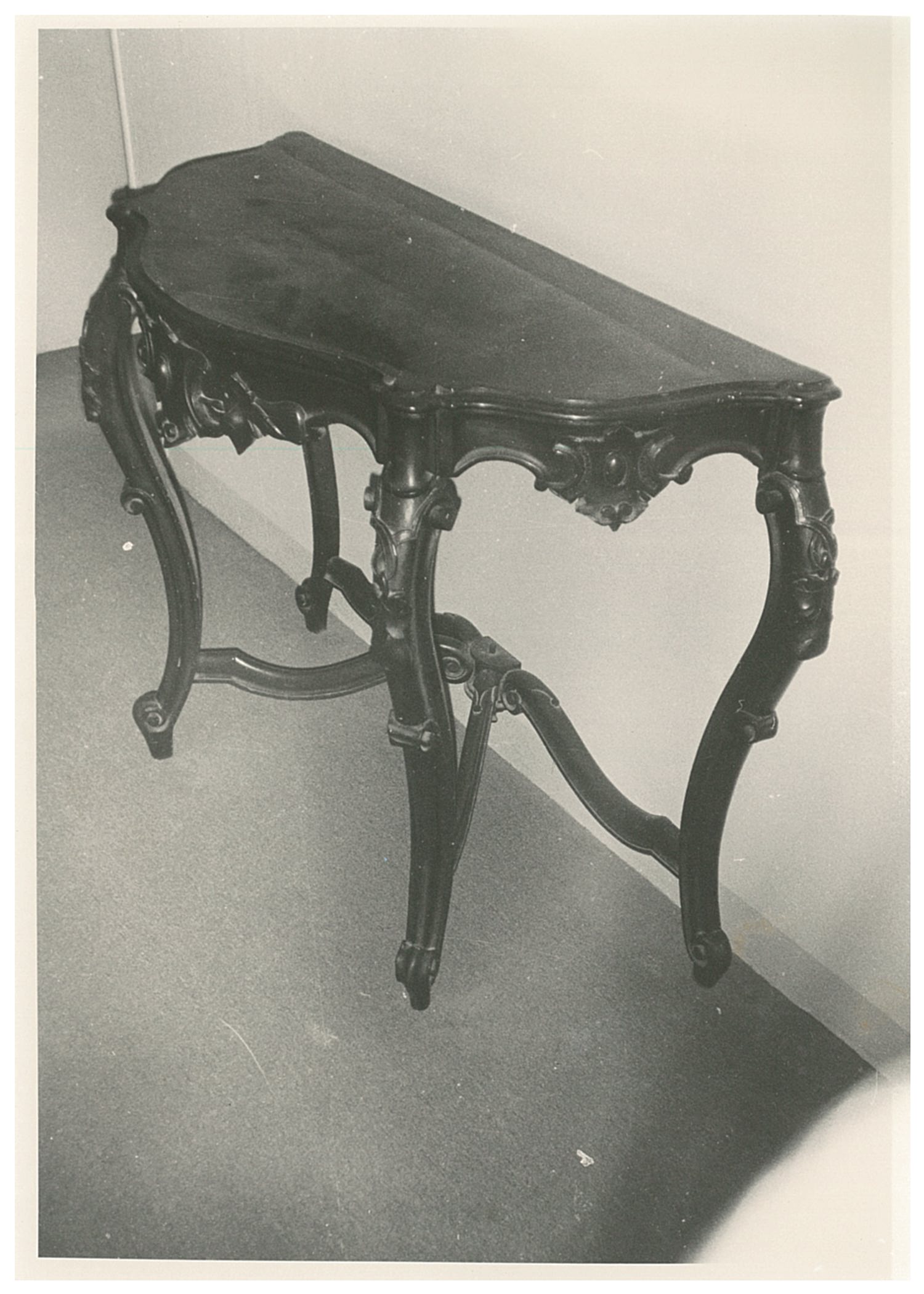 consolle, opera isolata - manifattura italiana (seconda metà XIX)