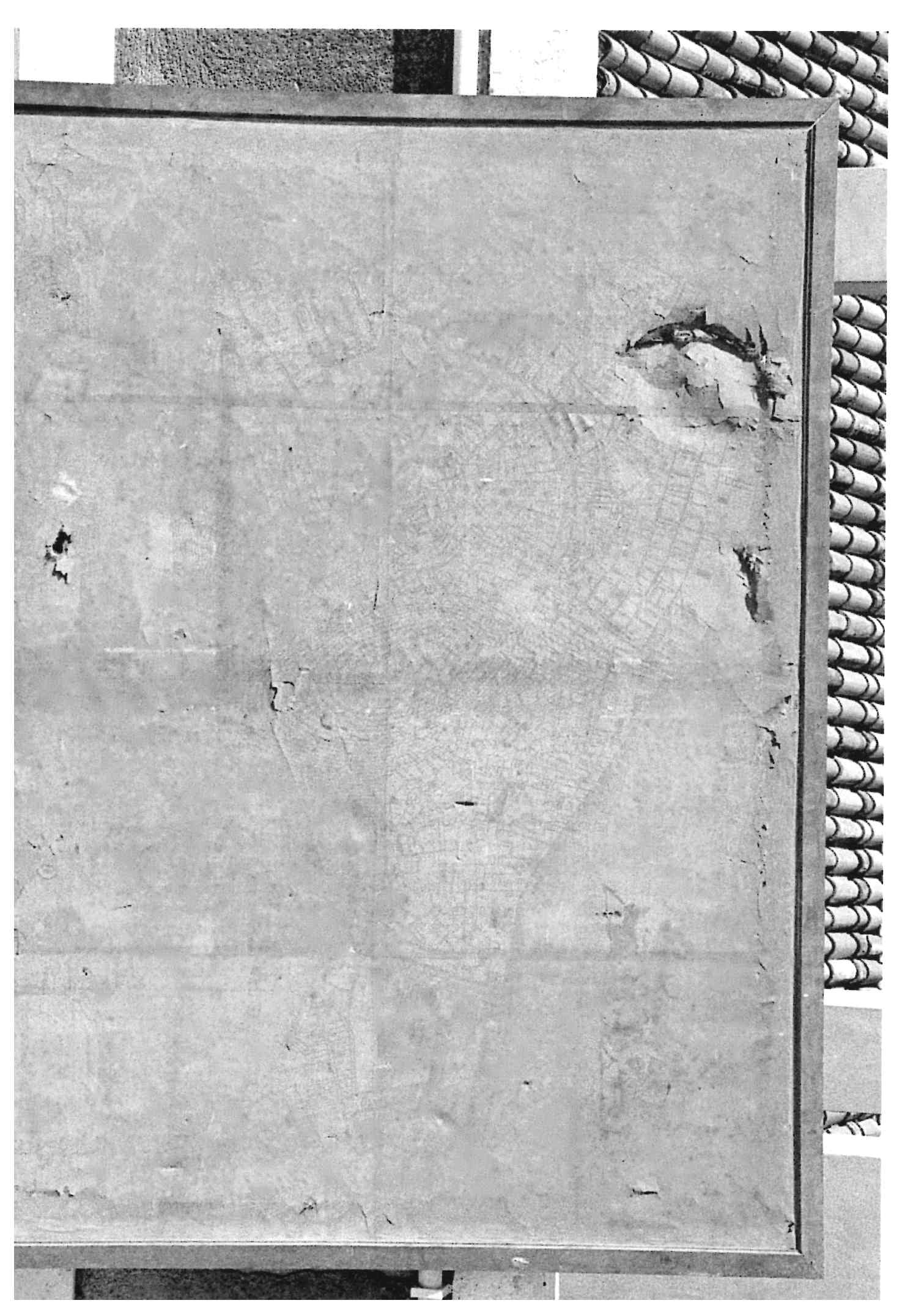 Iconografica rappresentazione della inclita città di Venezia, pianta ortografica di Venezia (stampa calcografica) di Ughi Ludovico - manifattura veneziana (prima metà sec. XVIII)