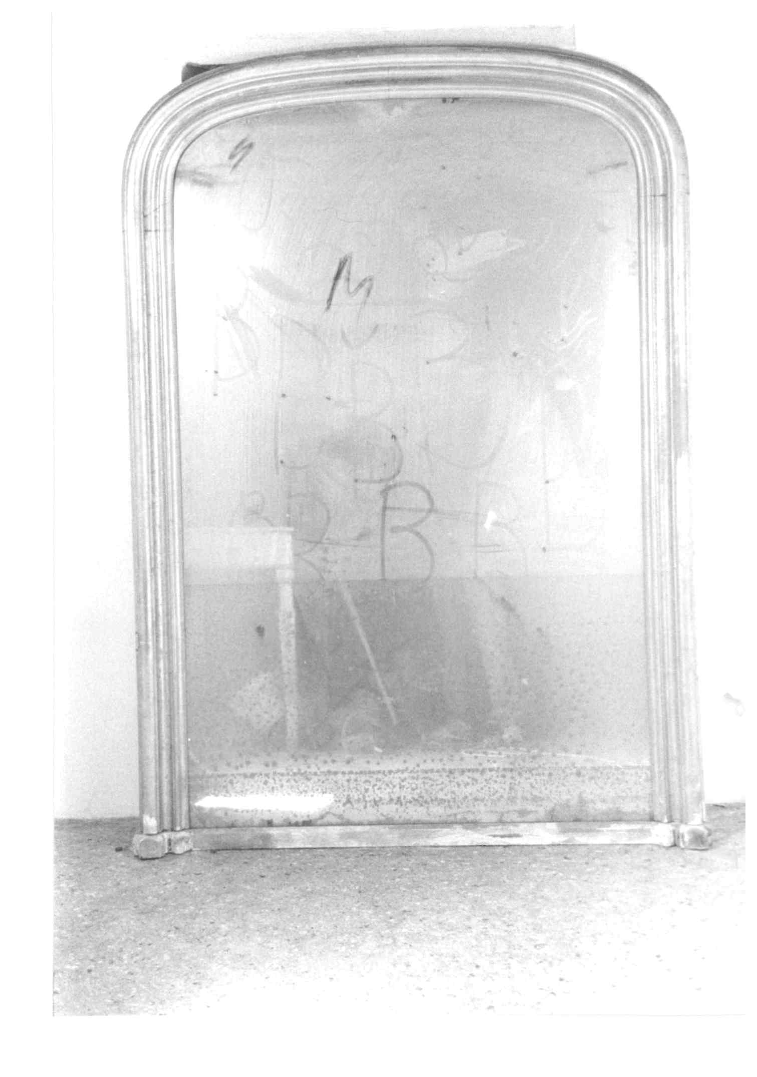 specchiera, opera isolata - ambito Italia settentrionale (metà sec. XIX)