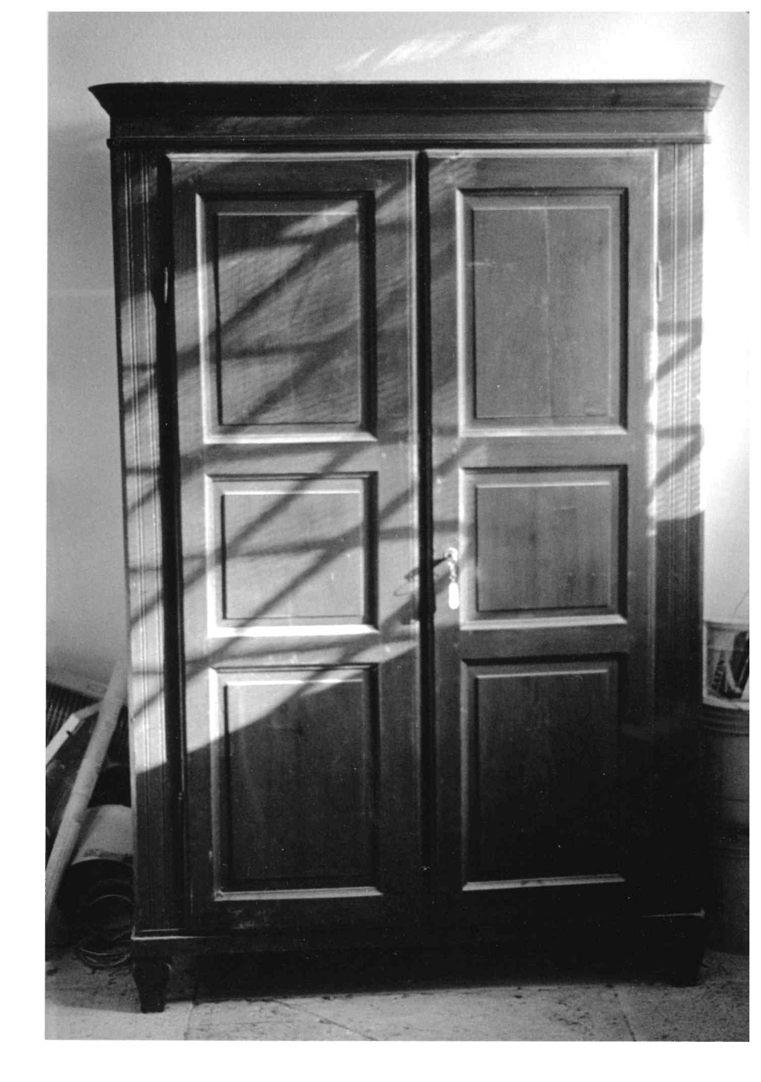 armadio, serie - ambito italiano (fine/ inizio sec. XIX/ XX)