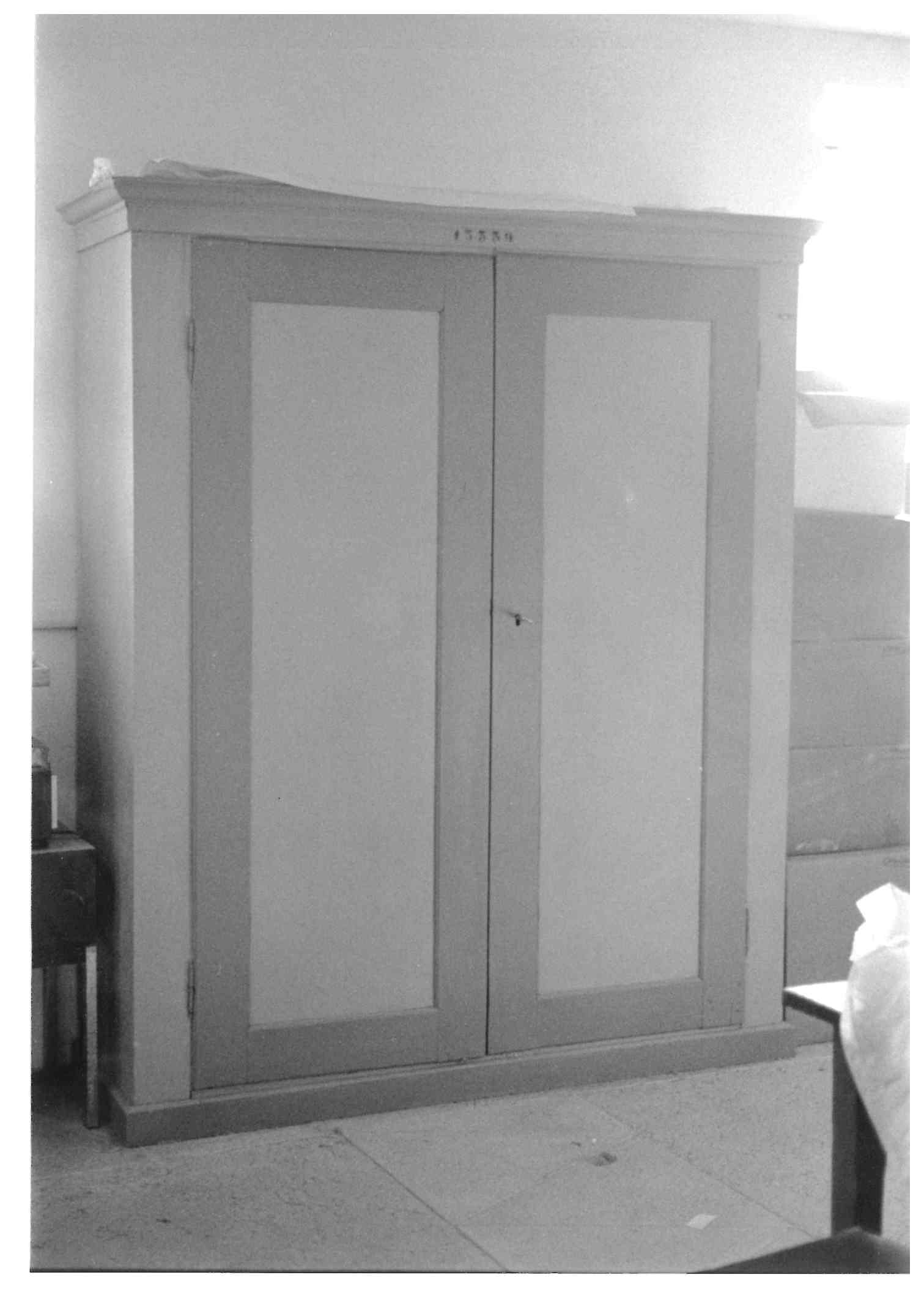 armadio, serie - ambito italiano (fine/ inizio sec. XIX/ XX)