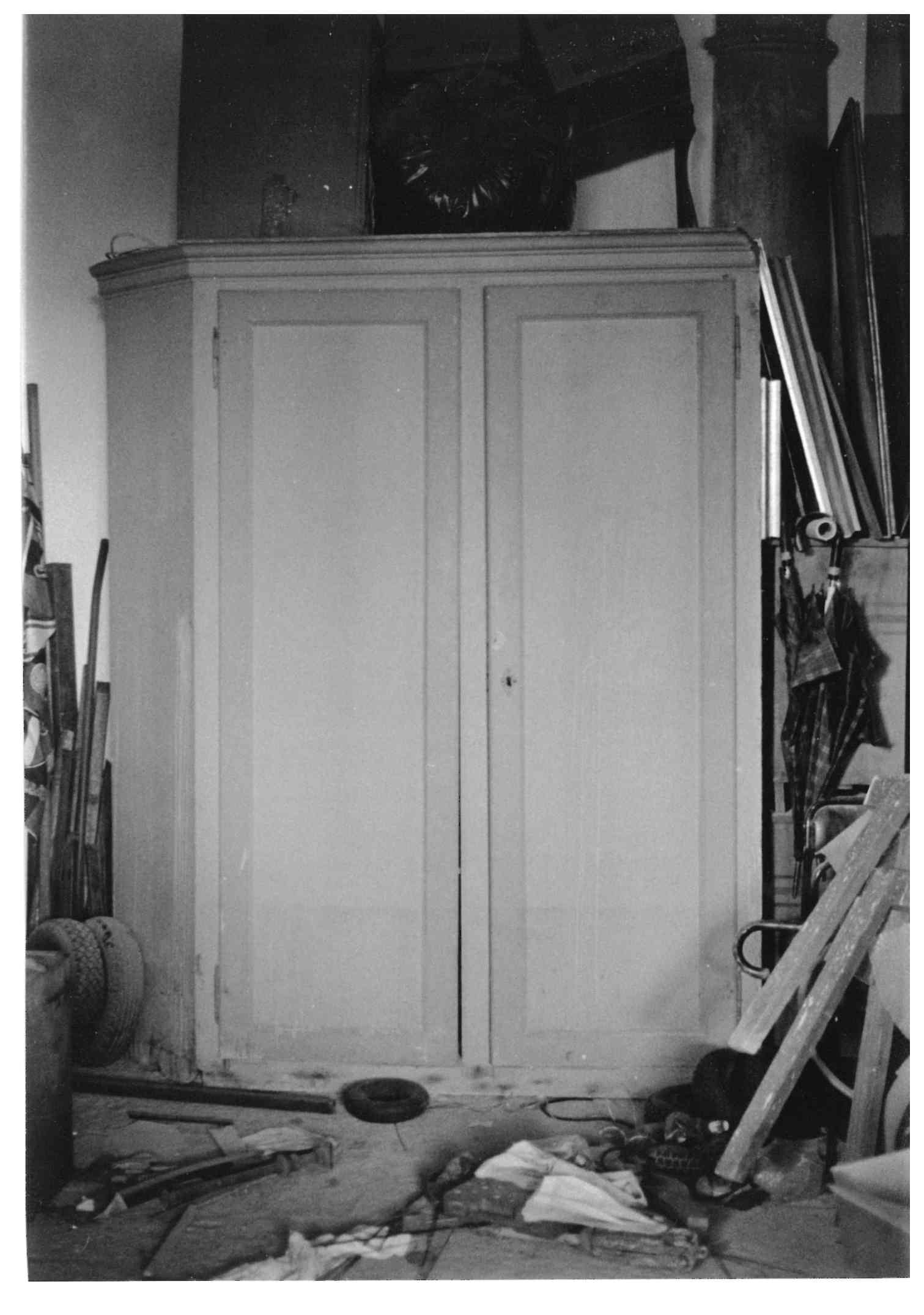 armadio, opera isolata - ambito italiano (fine/ inizio sec. XIX/ XX)