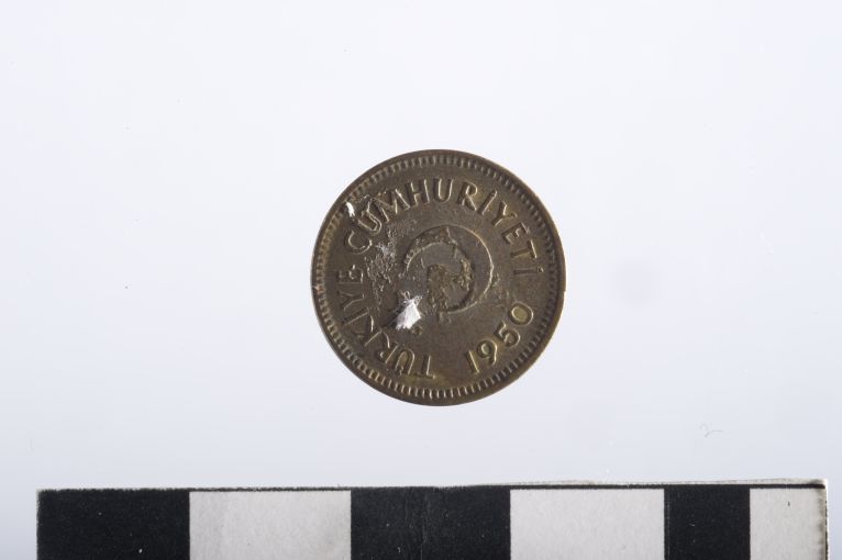 moneta - 5 kurus - ambito turco (sec. XX d.C)