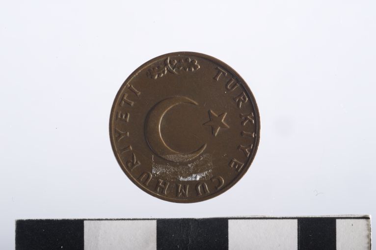 moneta - 10 kurus - ambito turco (sec. XX d.C)
