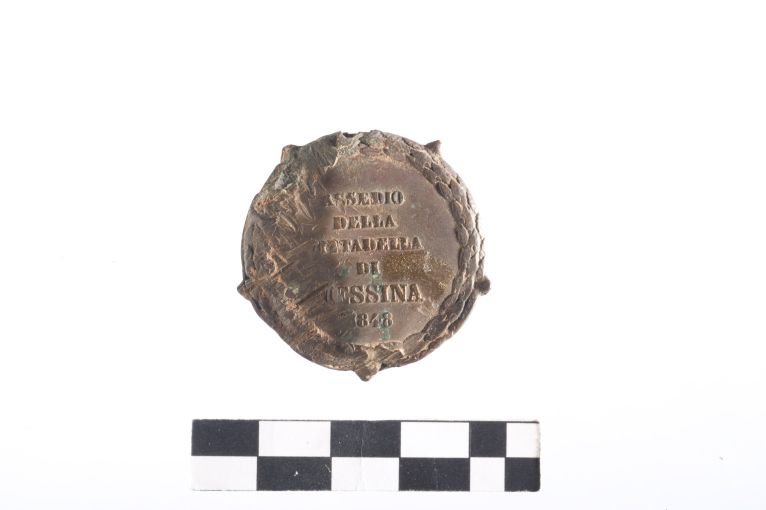 medaglia - ambito siciliano (sec. XIX d.C)