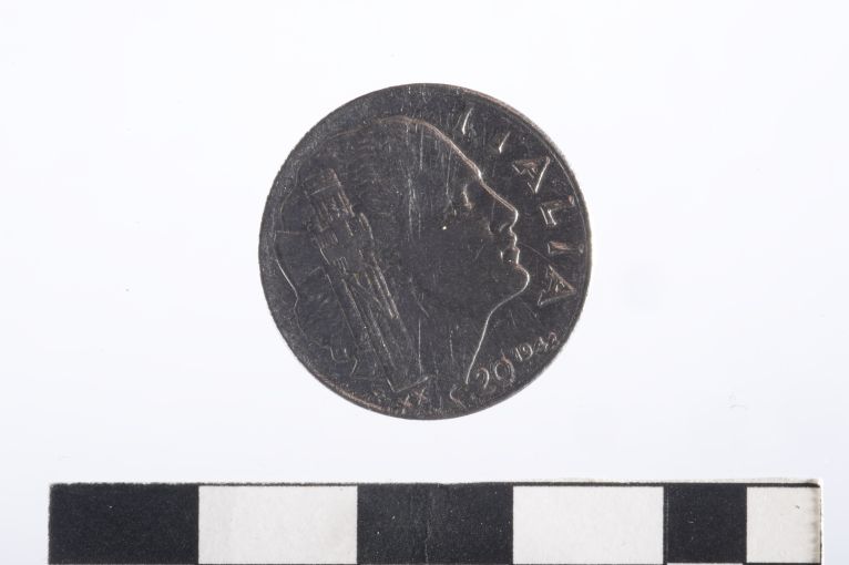 moneta - 20 centesimi - ambito Regno d'Italia (sec. XX d.C)