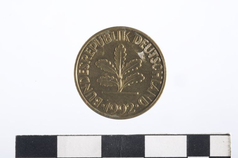 moneta - 10 pfenning - ambito tedesco (sec. XX d.C)
