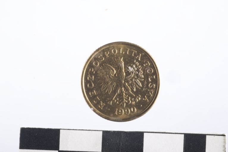 moneta - 5 grozny - ambito polacco (sec. XX d.C)