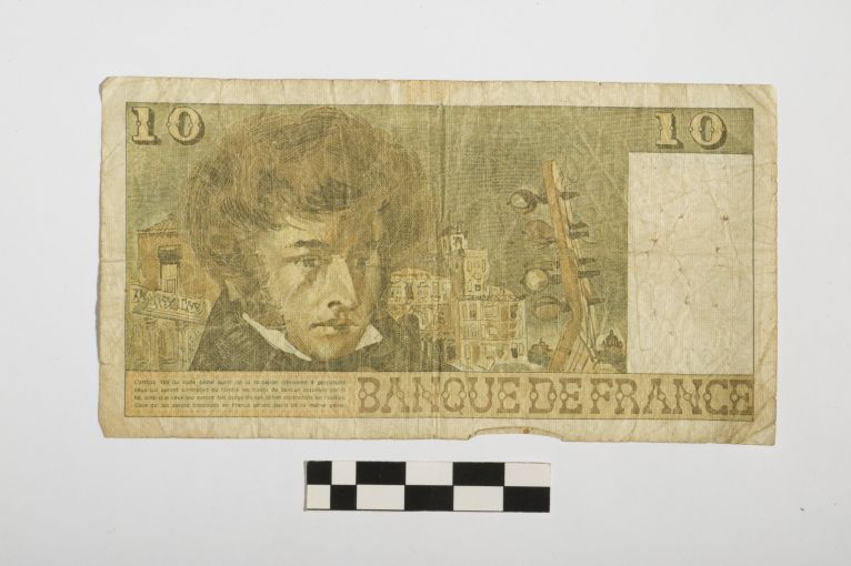 banconota - 10 franchi - Repubblica francese (sec. XX d.C)