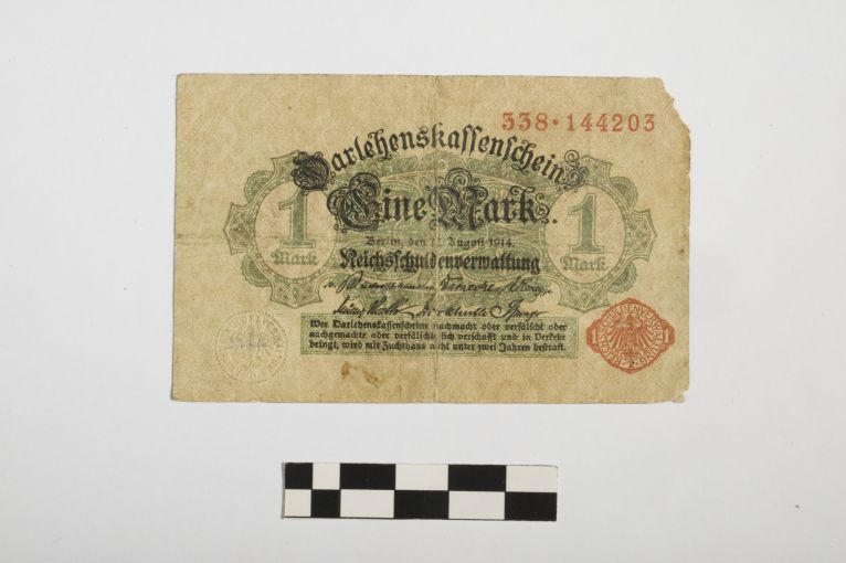 banconota - 1 marco (sec. XX d.C)