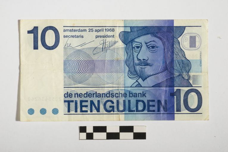 banconota - 10 gulden (sec. XX d.C)