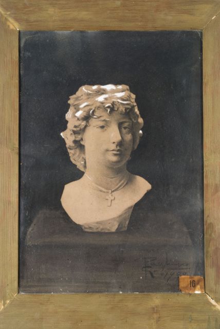 Ritratto di Sophia Stevens (disegno) di Pagliano Giulio (sec. XX)