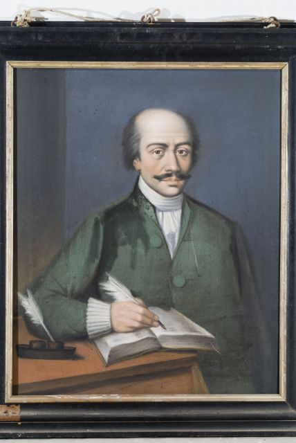 Ritratto di Stefano Catalano (dipinto) - ambito salentino (sec. XIX)