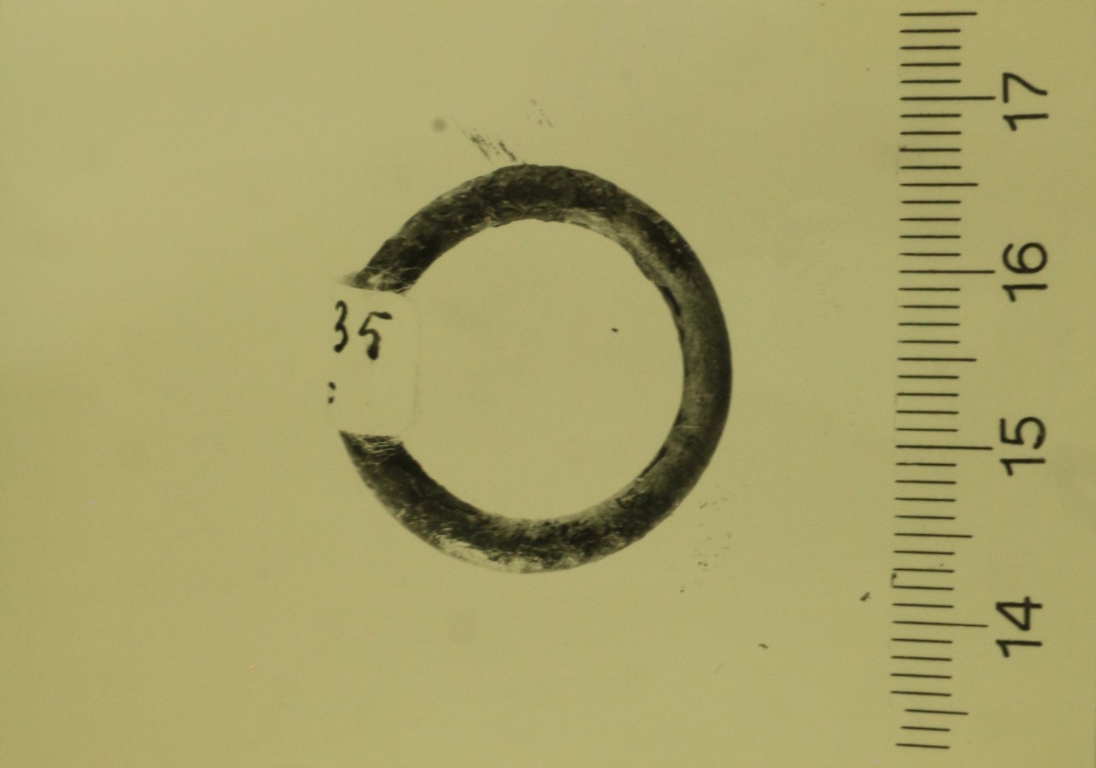 anello/ da sospensione (SECOLI/ V a.C)