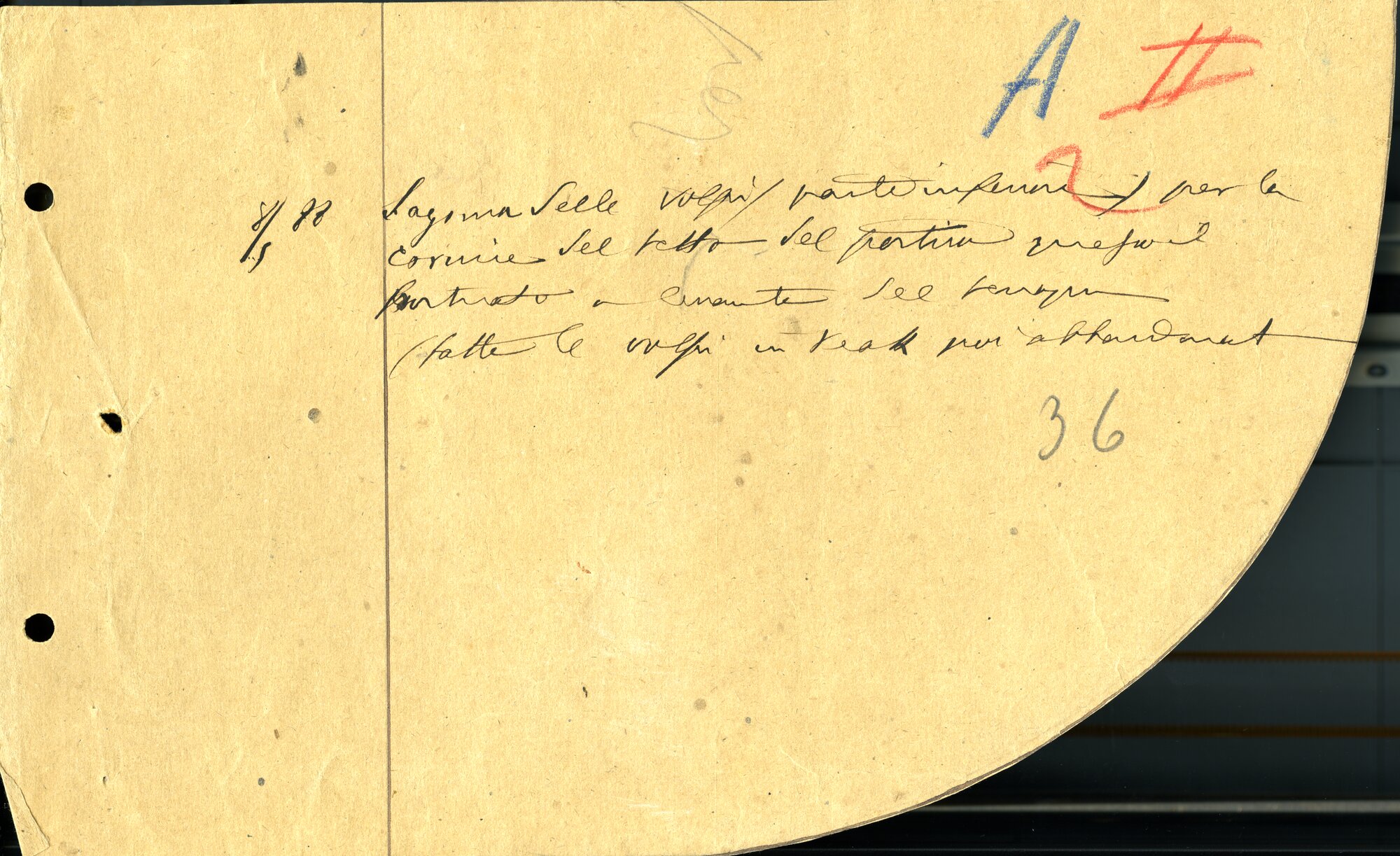 studio esecutivo (bozzetto) di Allegro, Agostino (XIX)