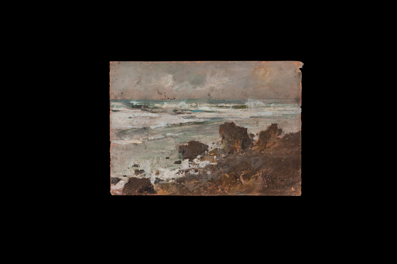 scogliera (disegno) di Casciaro, Giuseppe (XX)