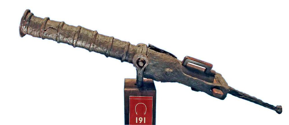 arma da fuoco - bombarda - ambito genovese (XV)