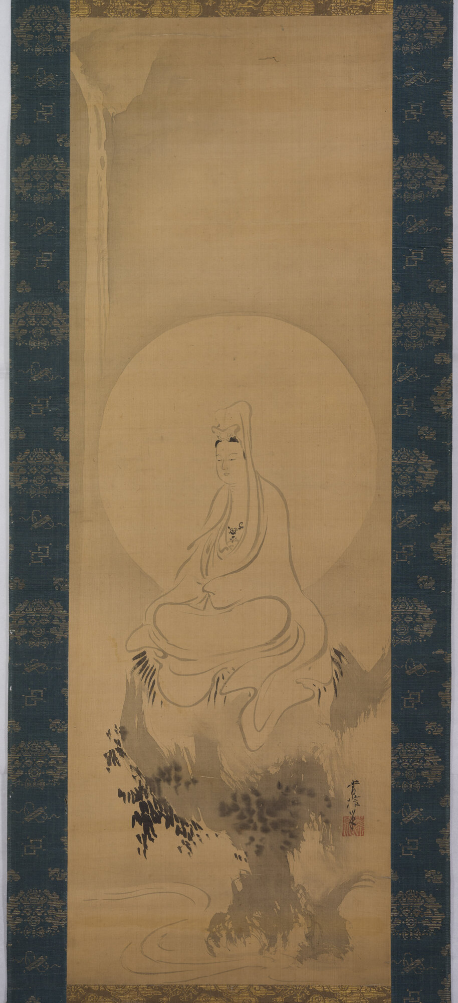Bodhisattva della compassione (dipinto) di Kanō, Tsunenobu (XVII-XVIII)