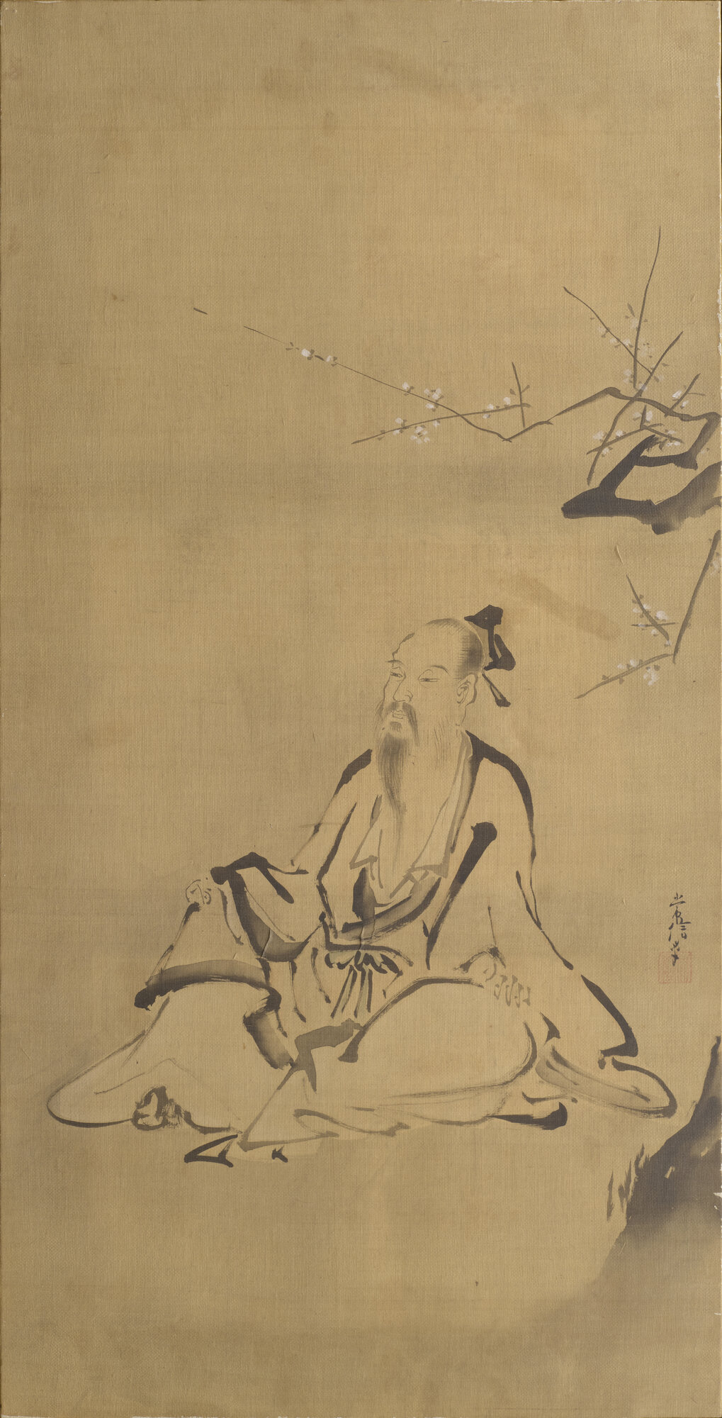 eremita Rinnasei (dipinto) di Kanō, Tsunenobu (XVII-XVIII)