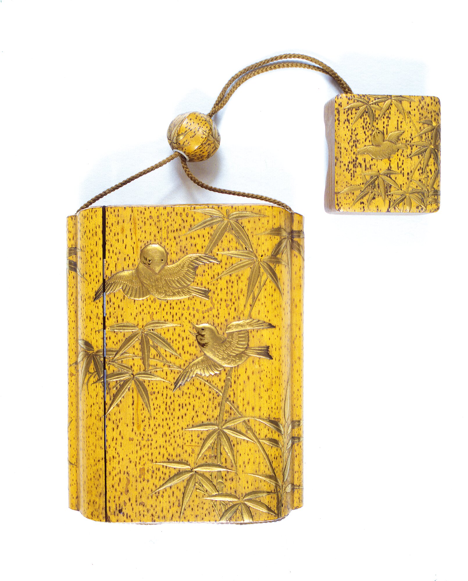 uccelli (scatola) - ambito giapponese (XIX)