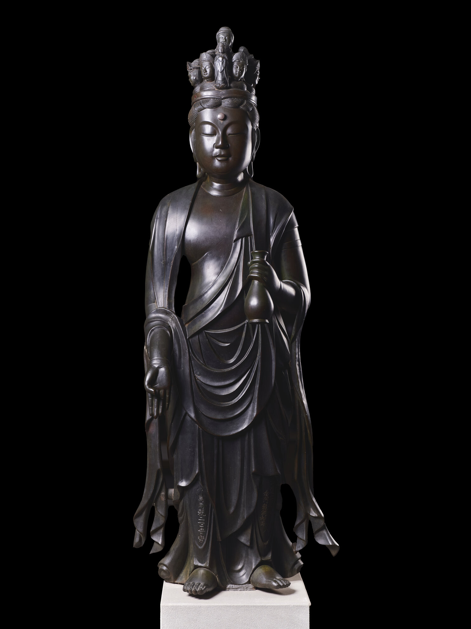 Jūichimen Kannon, "Kannon dagli Undici Volti", Buddha (scultura buddhista) - ambito giapponese (XVII)