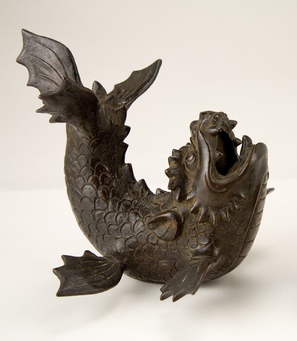 pesce (bruciaprofumi) - ambito cinese (XIX)