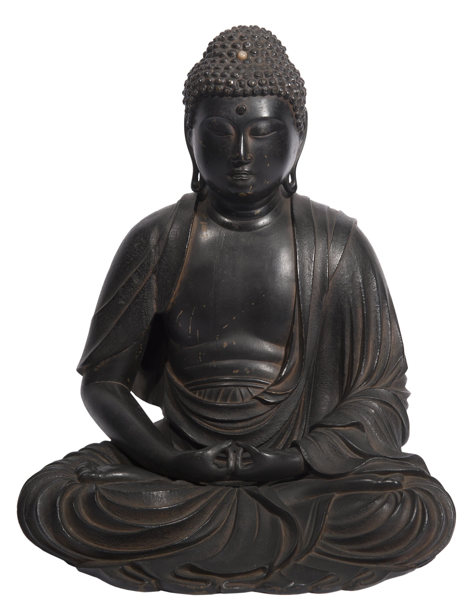 Statua di Buddha Amida, Buddha Amida (statua) di Kōjō, Shichijō (bottega) (XVII)