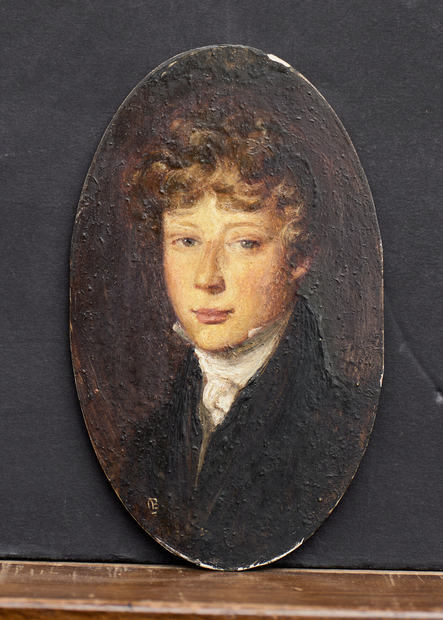 Bixio Alessandro, ritratto maschile (dipinto) di Ignoto (XIX)