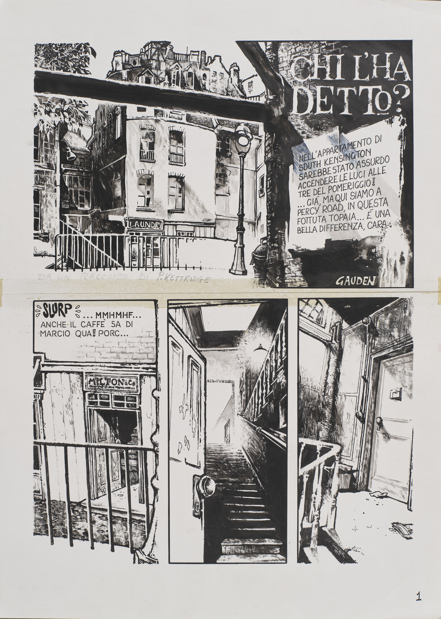 Fumetto di Gaudenzi, Giacinto (XX)