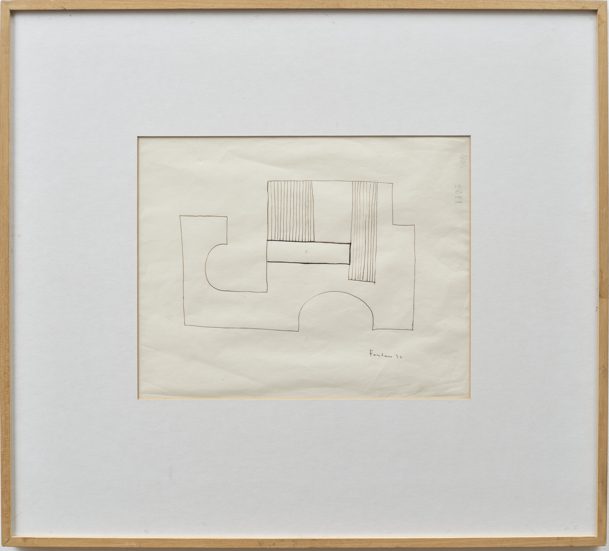 disegno di Fontana, Lucio (XX)